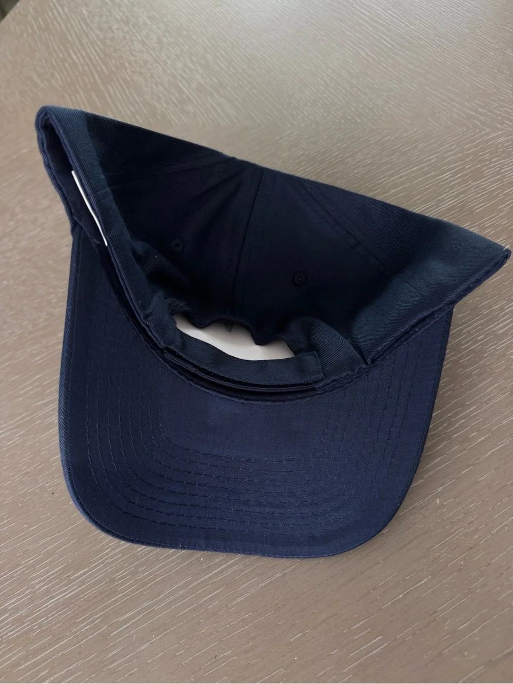 New Navy 5 panel a-frame snapback hat